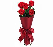 Букет 5 Красных роз Эдлесс Лав в Тарумовке