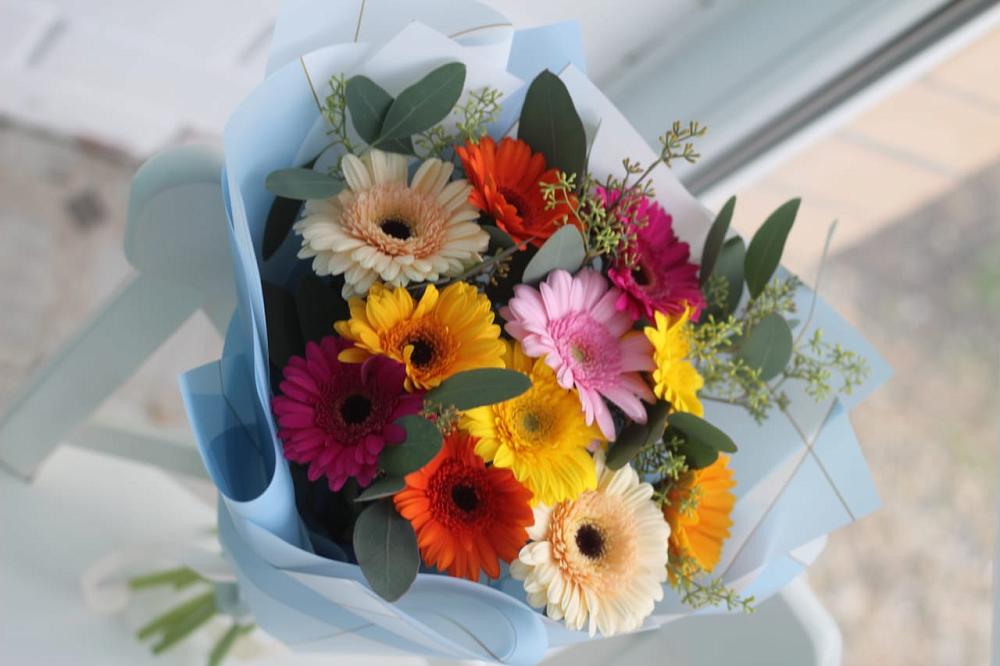 Букет цветов из: Герберы в Тарумовке