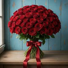 Букет Красные розы Блэк Меджик в Тарумовке