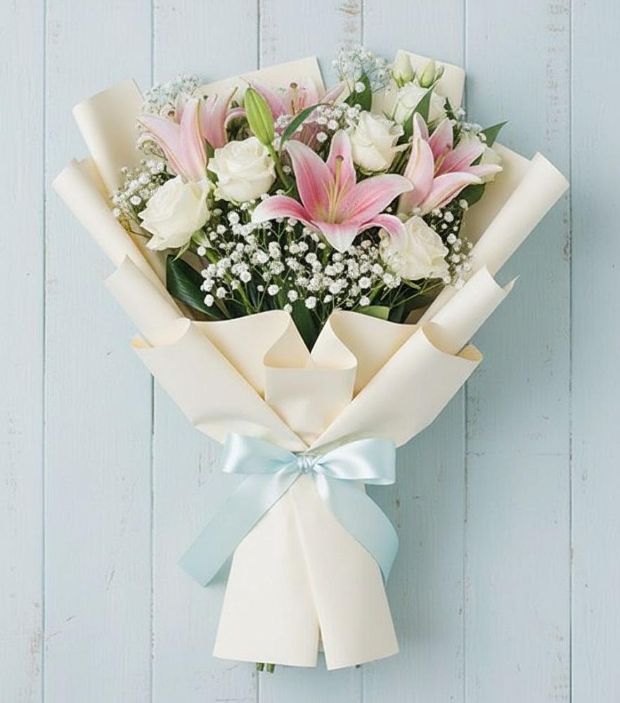 Букет цветов из: Лилии в Тарумовке