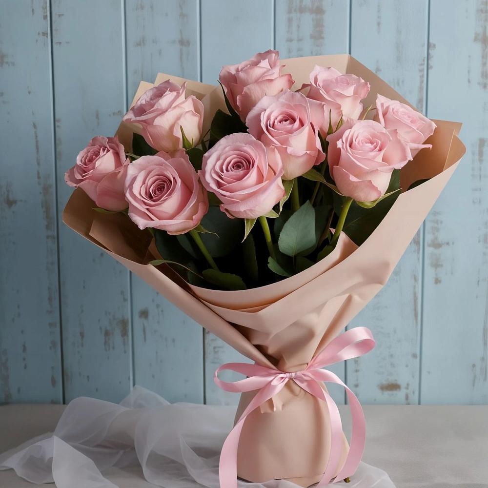 Букет цветов из: Розы в Тарумовке