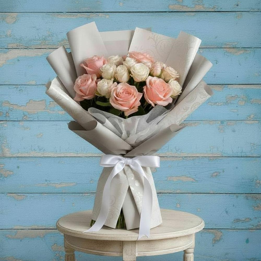 Букет цветов из: Розы в Тарумовке