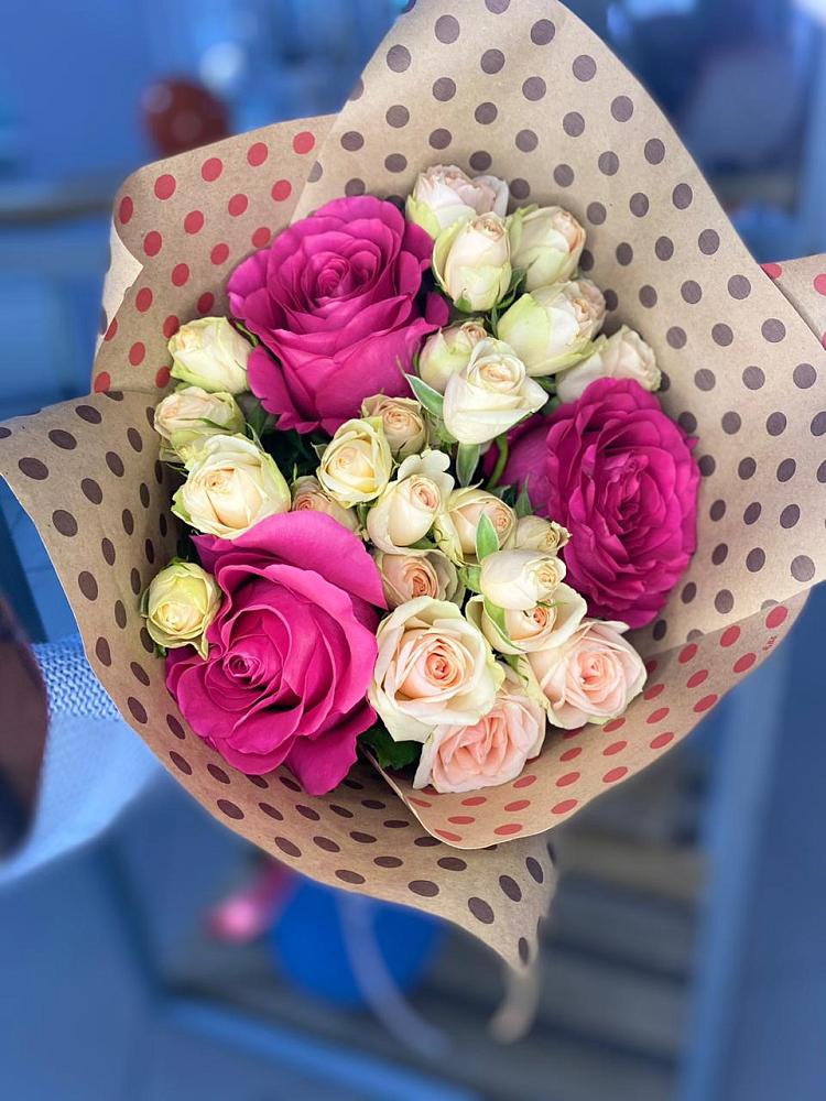 Букет цветов из: Розы в Тарумовке