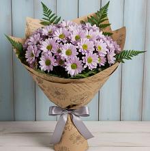 Букет цветов из:  Хризантемы в Тарумовке