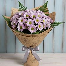 Букет цветов из:  Хризантемы в Тарумовке