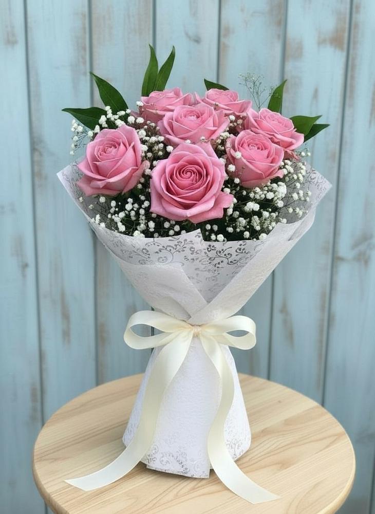 Букет цветов из: Розы в Тарумовке