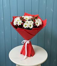 Букет цветов из:  Хризантемы в Тарумовке