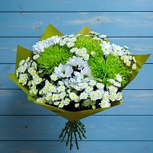 Букет цветов из:  Хризантемы в Тарумовке