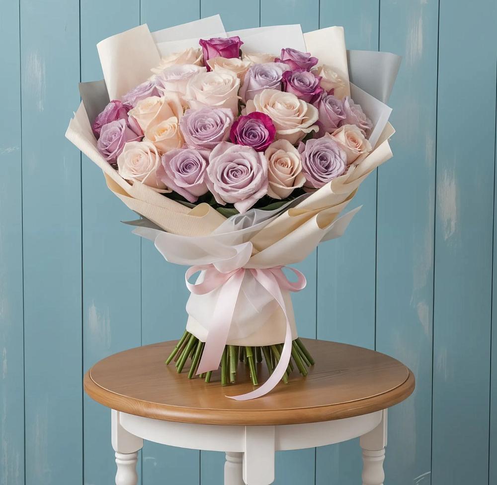 Букет цветов из: Розы в Тарумовке