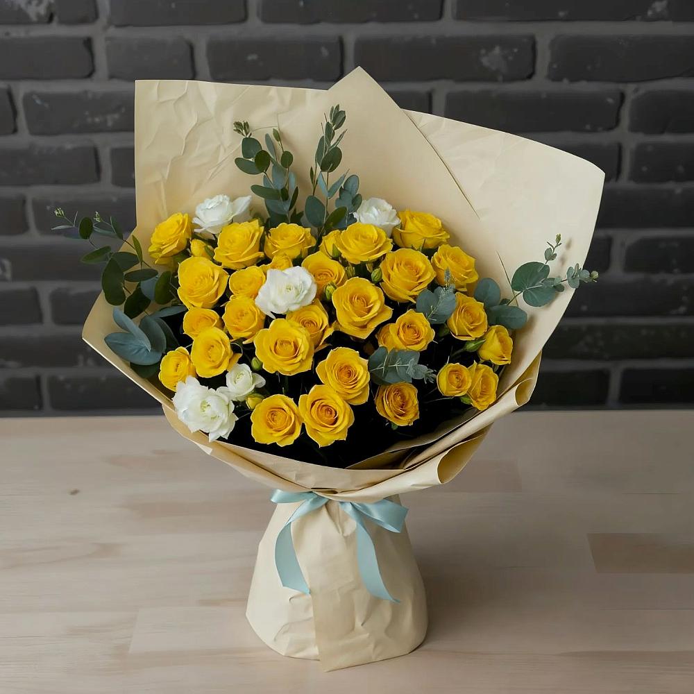 Букет цветов из: Розы в Тарумовке