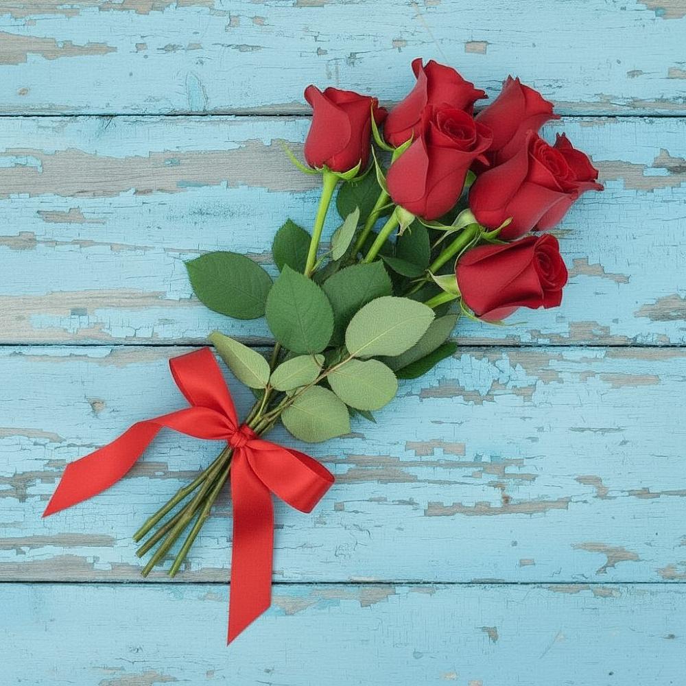 Букет Красные розы в Тарумовке