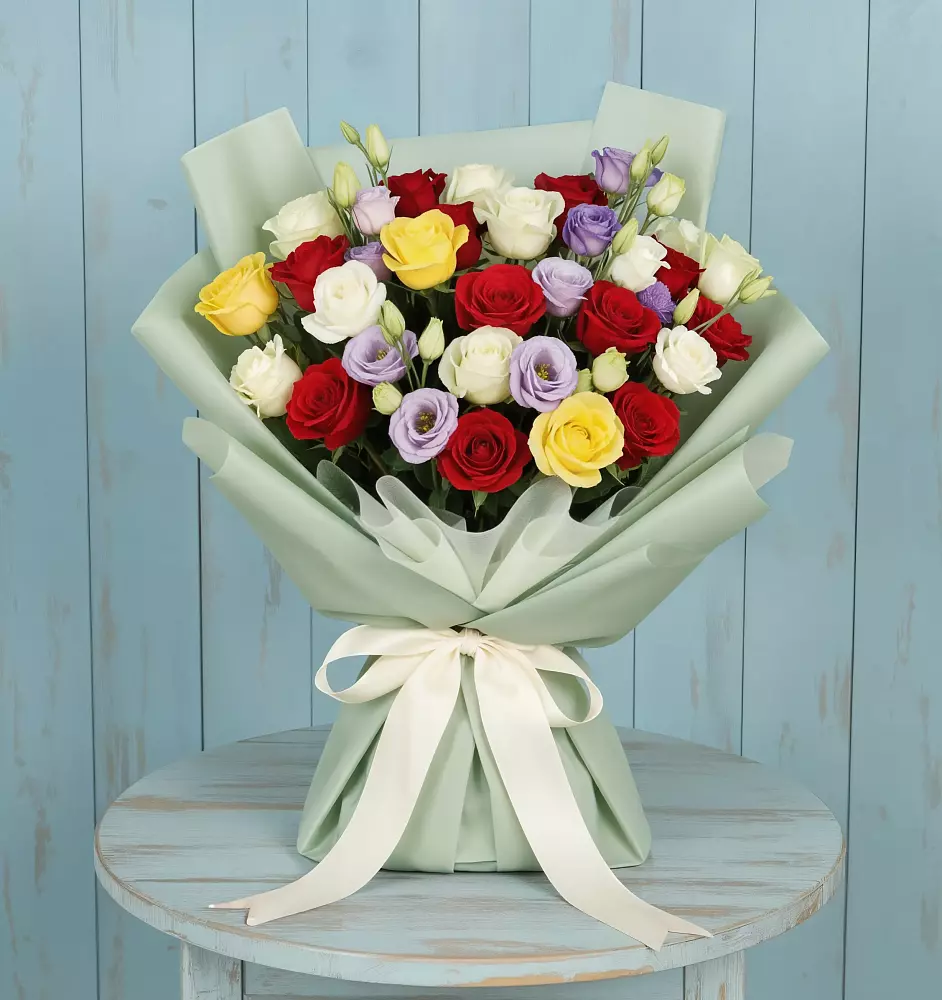 Букет цветов из: Розы в Тарумовке