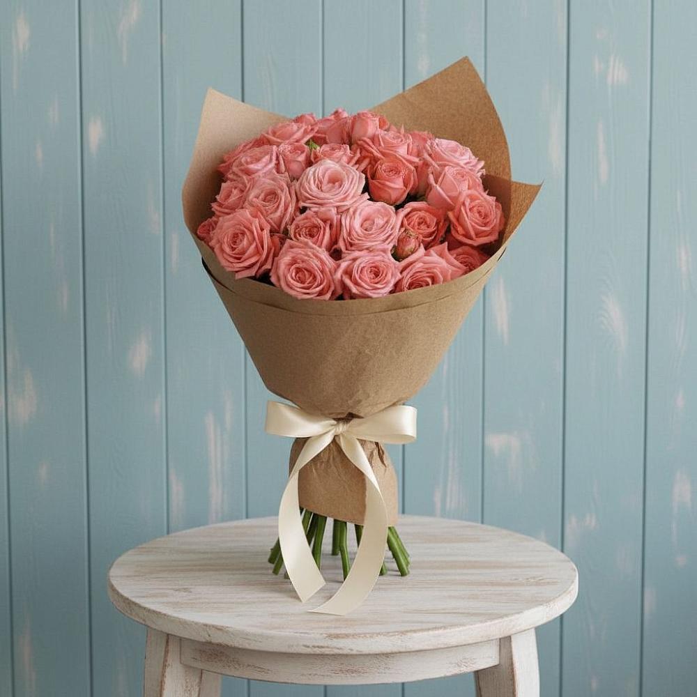 Букет цветов из: Розы в Тарумовке