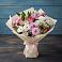 Букет цветов из: Хризантемы, Альстромерии и Розы в Тарумовке